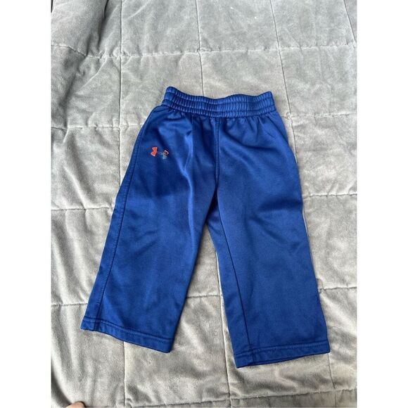 Under Armour Blue Little Boy Pants Size 18 Month - Picture 1 of 6
